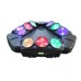 9 LED Triangle Moving Head